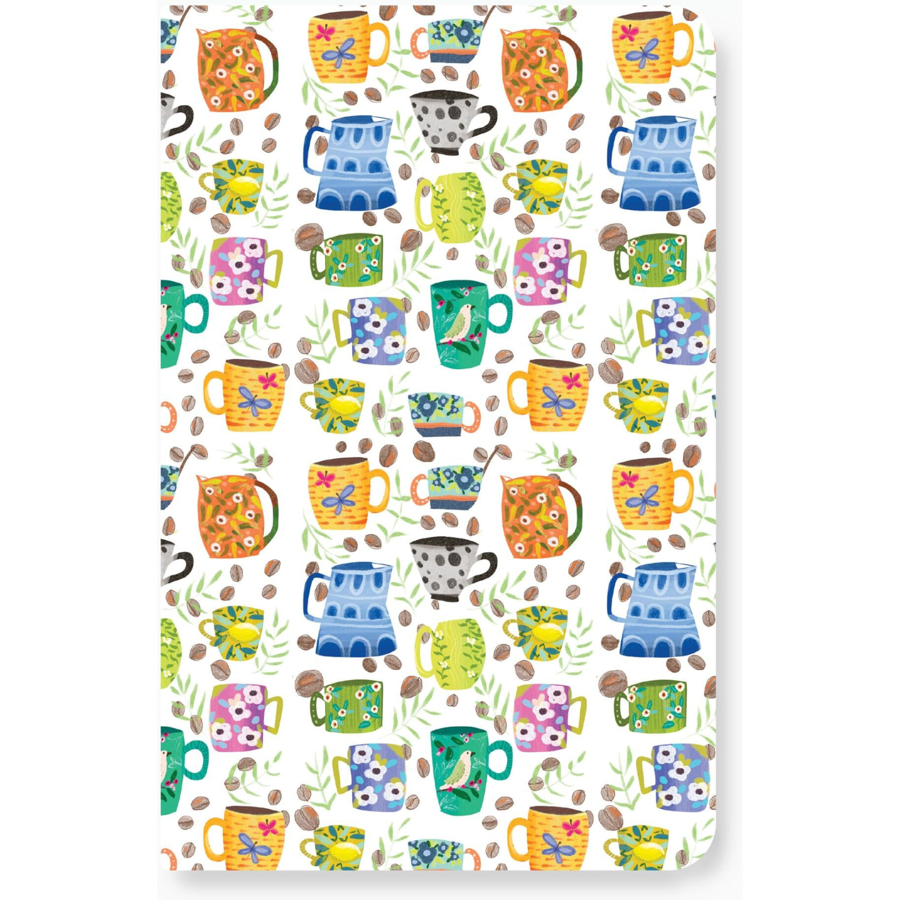 Factor Notes A5 Notebook Ruled | 90 Gsm | 160 Pages(Cups And Saucers)