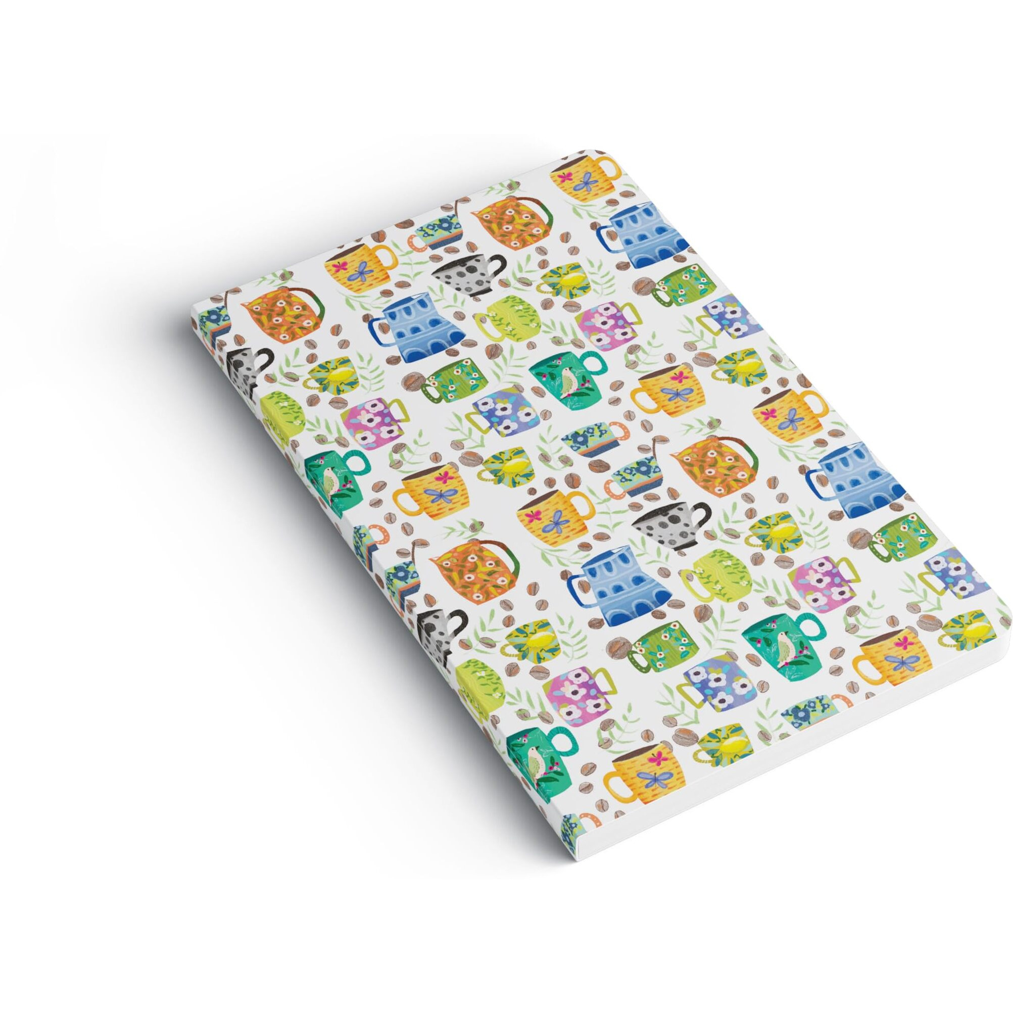 Factor Notes A5 Notebook Ruled | 90 Gsm | 160 Pages(Cups And Saucers)