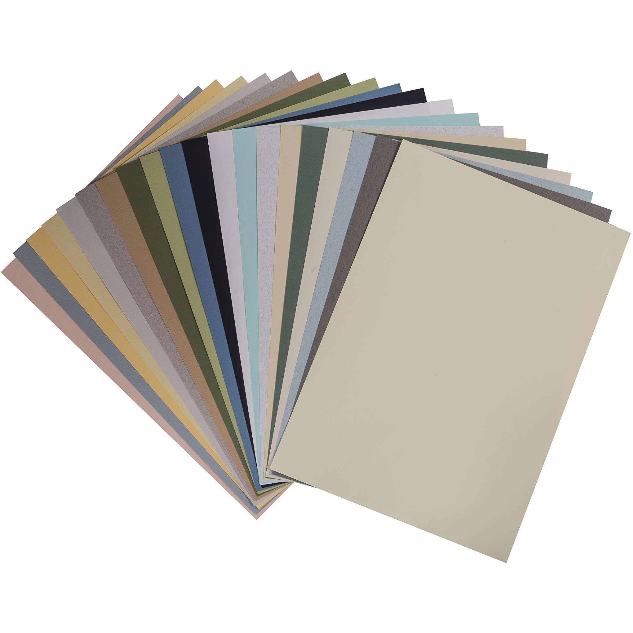 Brustro Artists Pastel Papers 160 Gsm A4 Assorted Soft Of 2 Packets (Each Packet Contains 20 Sheets)
