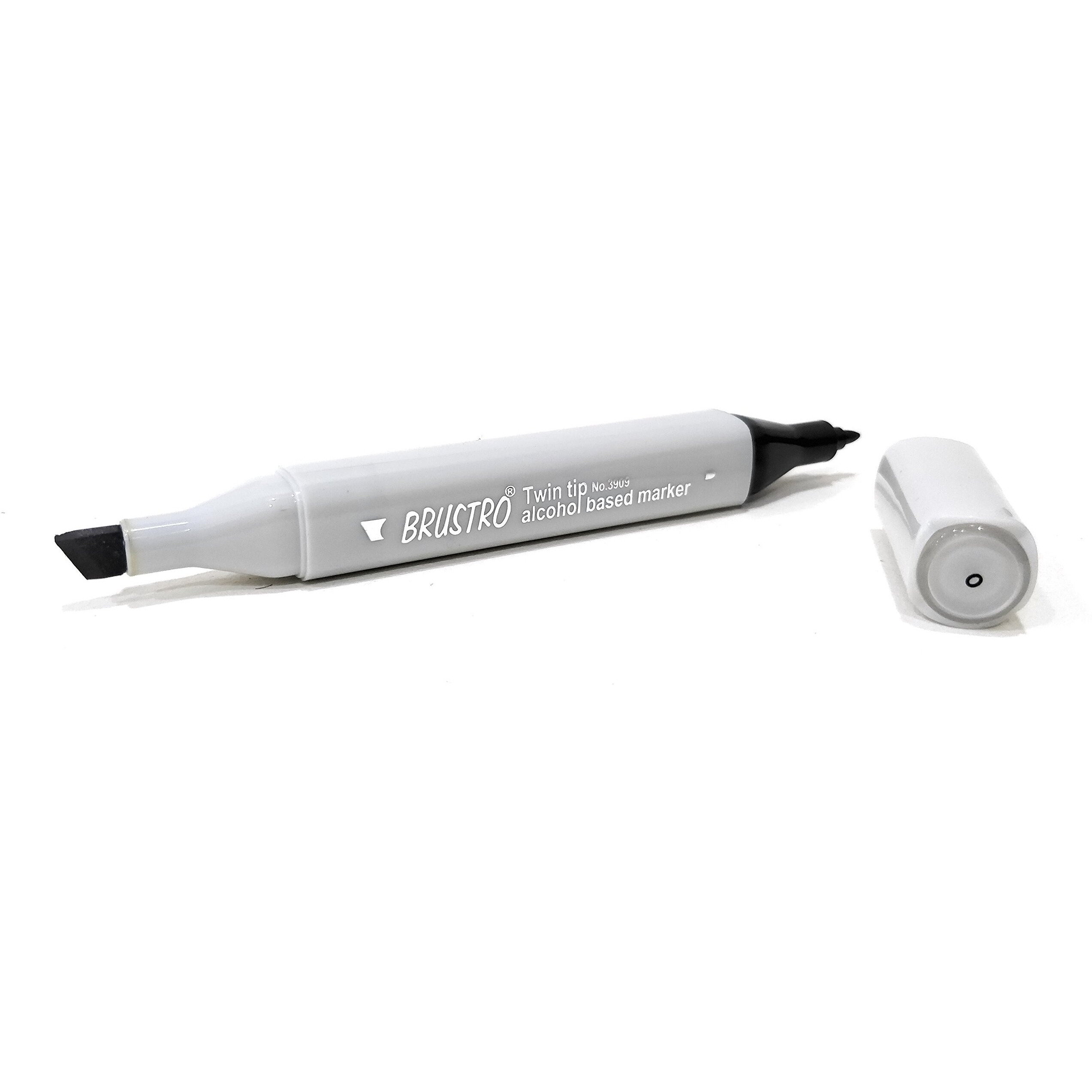 Brustro Twin Tip Alcohol Based Marker Grey (Colorless Blender)