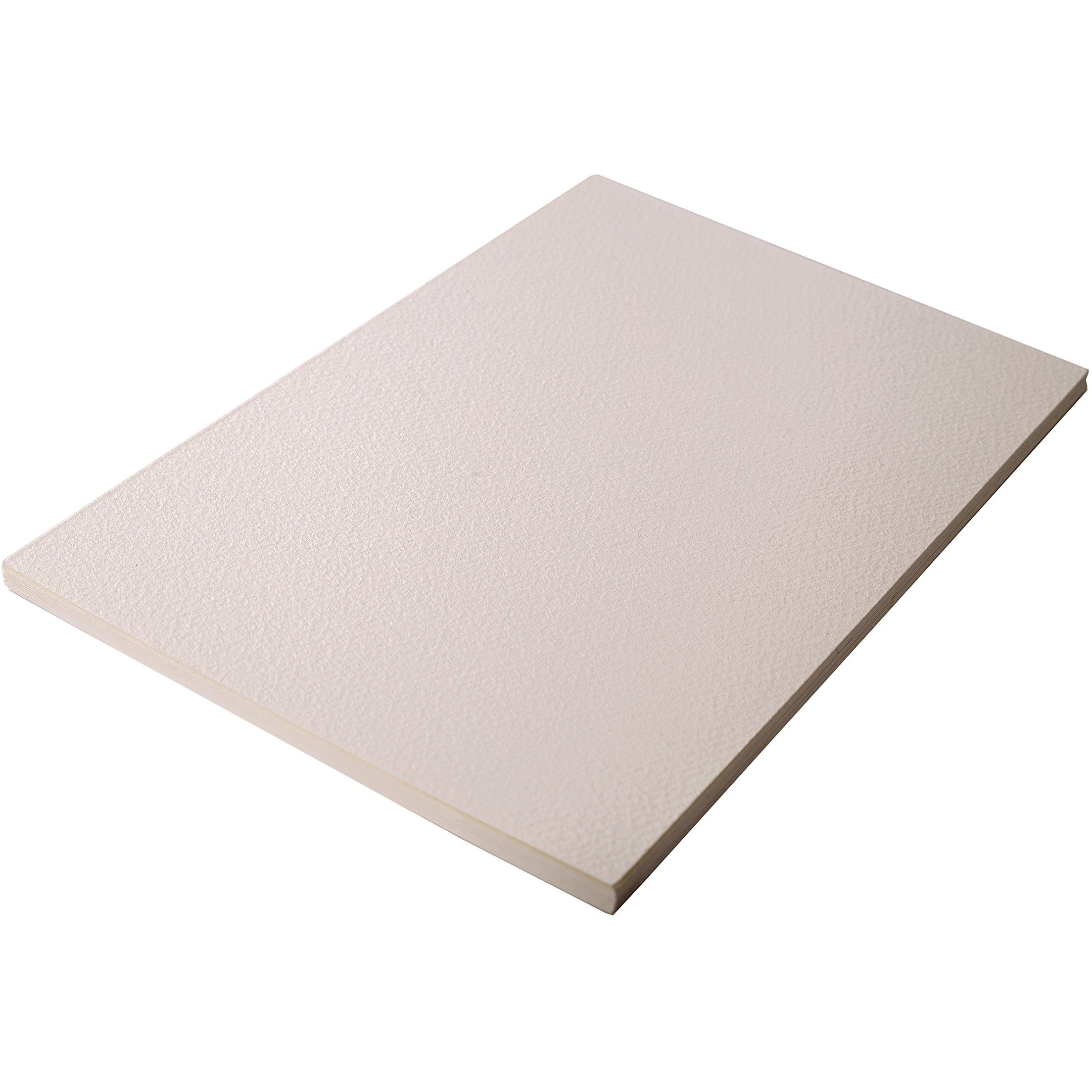 Brustro Artists 100% Cotton Watercolour Paper,300 Gsm, Cold Pressed, 14X21Cm (12+3 Sheets Free) | Ideal For Watercolor,Acrylic,Gouache,Charcoal,Graphite,Ink & Other Mixed Media