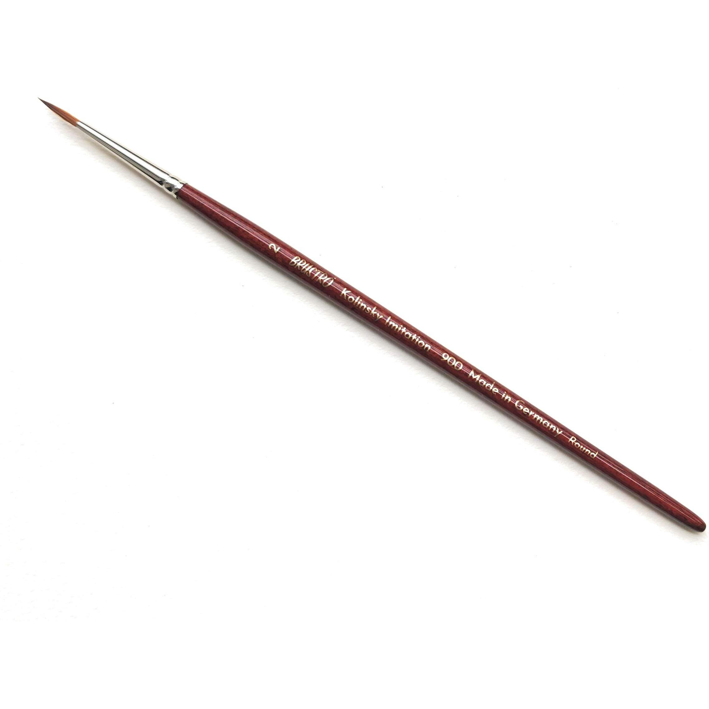 Brustro Kolinsky Imitation Watercolour Round Brush Size 2