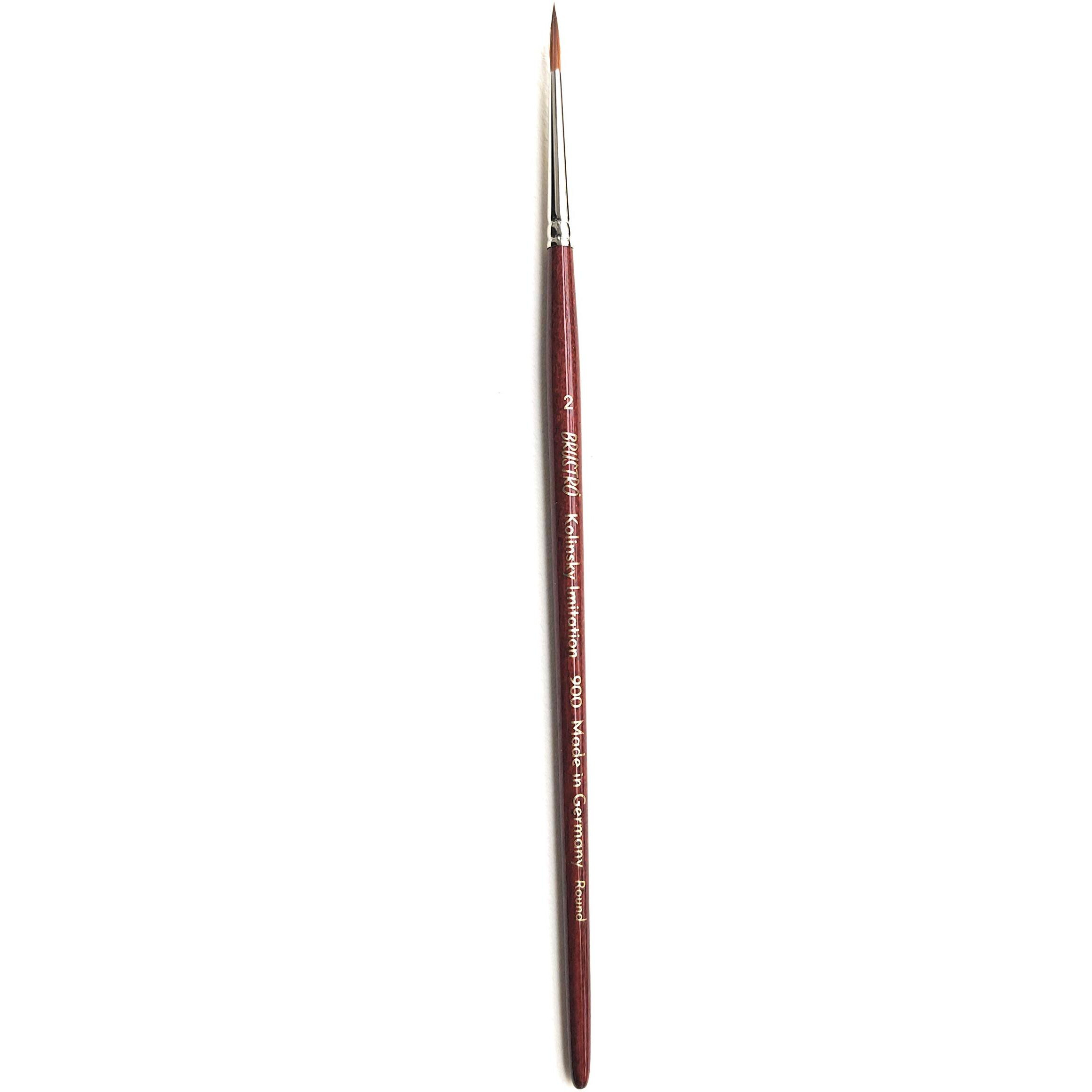 Brustro Kolinsky Imitation Watercolour Round Brush Size 2