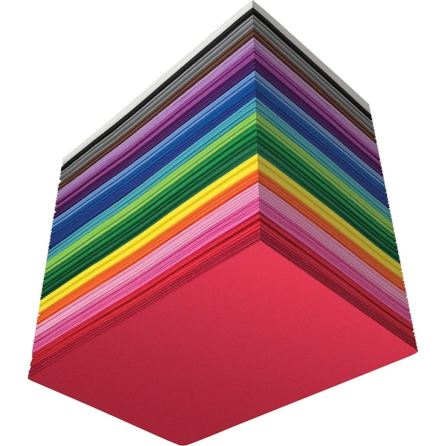 Eclet A4 100 Coloured Sheets (10 Sheets Each Color) Copy Printing/Art And Craft Paper Double Sided Coloured Office Stationery Children's Day Gift, Birthday Gift, Party Favors,Christmas Decor Etc