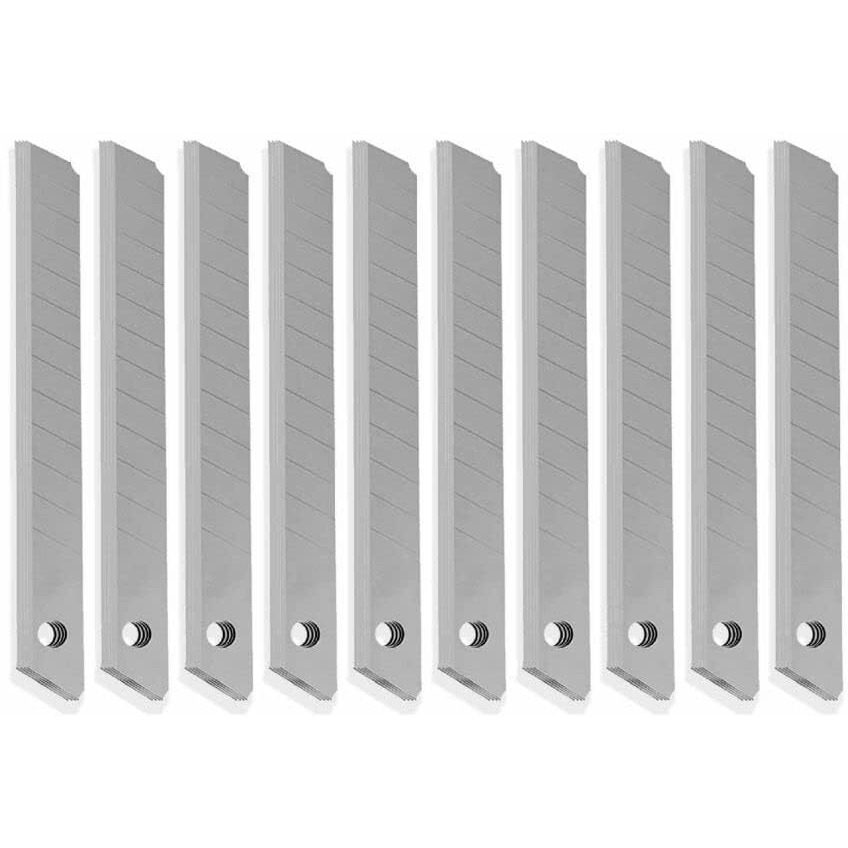 Eclet 18Mm Paper Cutter Blades, 20 Replacement Snap-Off Blades, Box Cutter Blades [Set Of 2-20Pcs]B