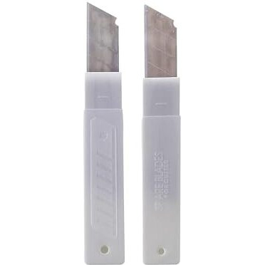 Eclet 18Mm Paper Cutter Blades, 20 Replacement Snap-Off Blades, Box Cutter Blades [Set Of 2-20Pcs]B