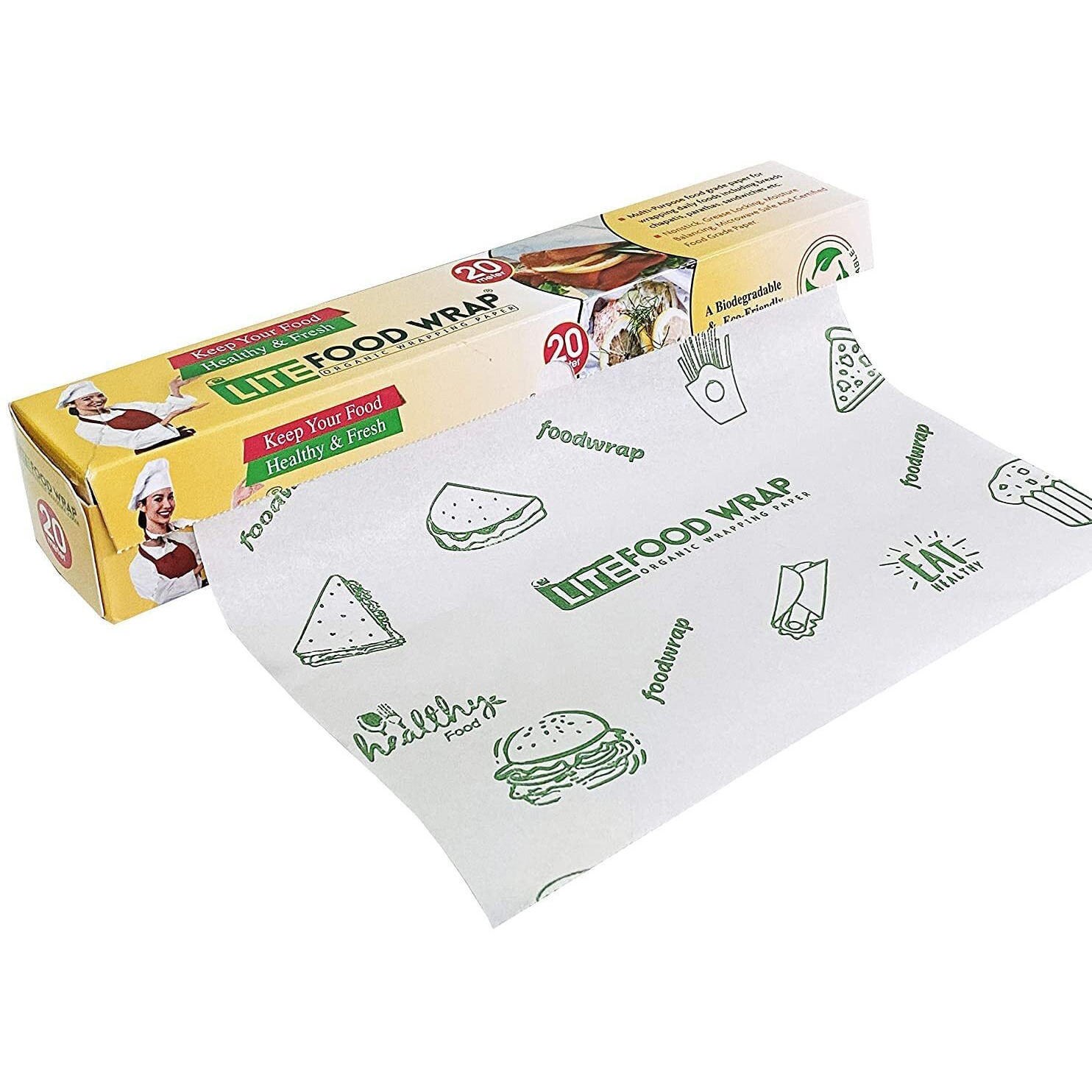 Eclet 25 Meter Food Wrap Multipurpose Food Wrapping Paper(A)