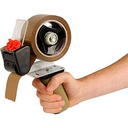 Eclet Adhesive Carton Packing High Strength Tape (Brown, 2Inch/48Mm X 65M) - Pack Of 2