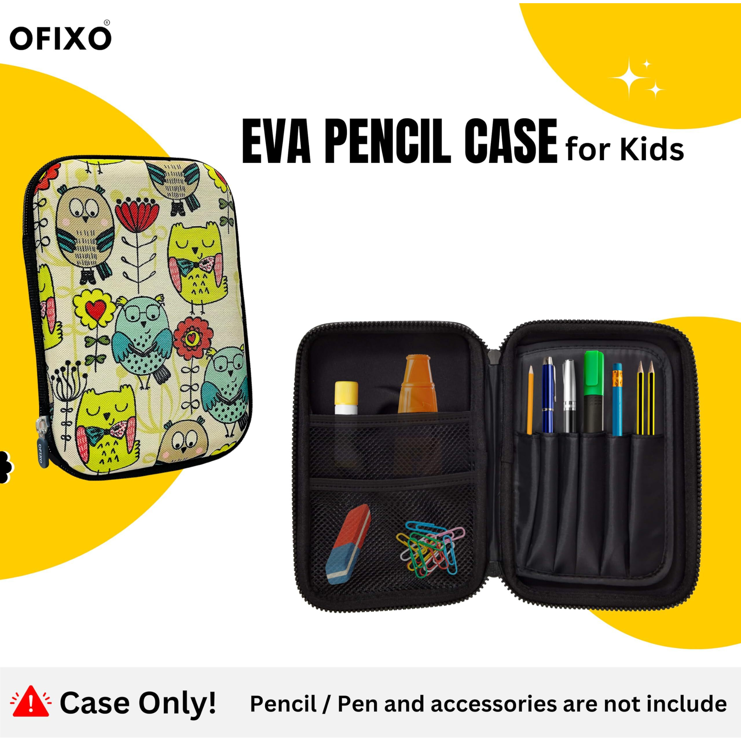 Ofixo Eva Space Pencil Case For Kids - Pencil Pouch, New Kids Designer Pencil Pouch For Kids - Pencil Pouch For Kids