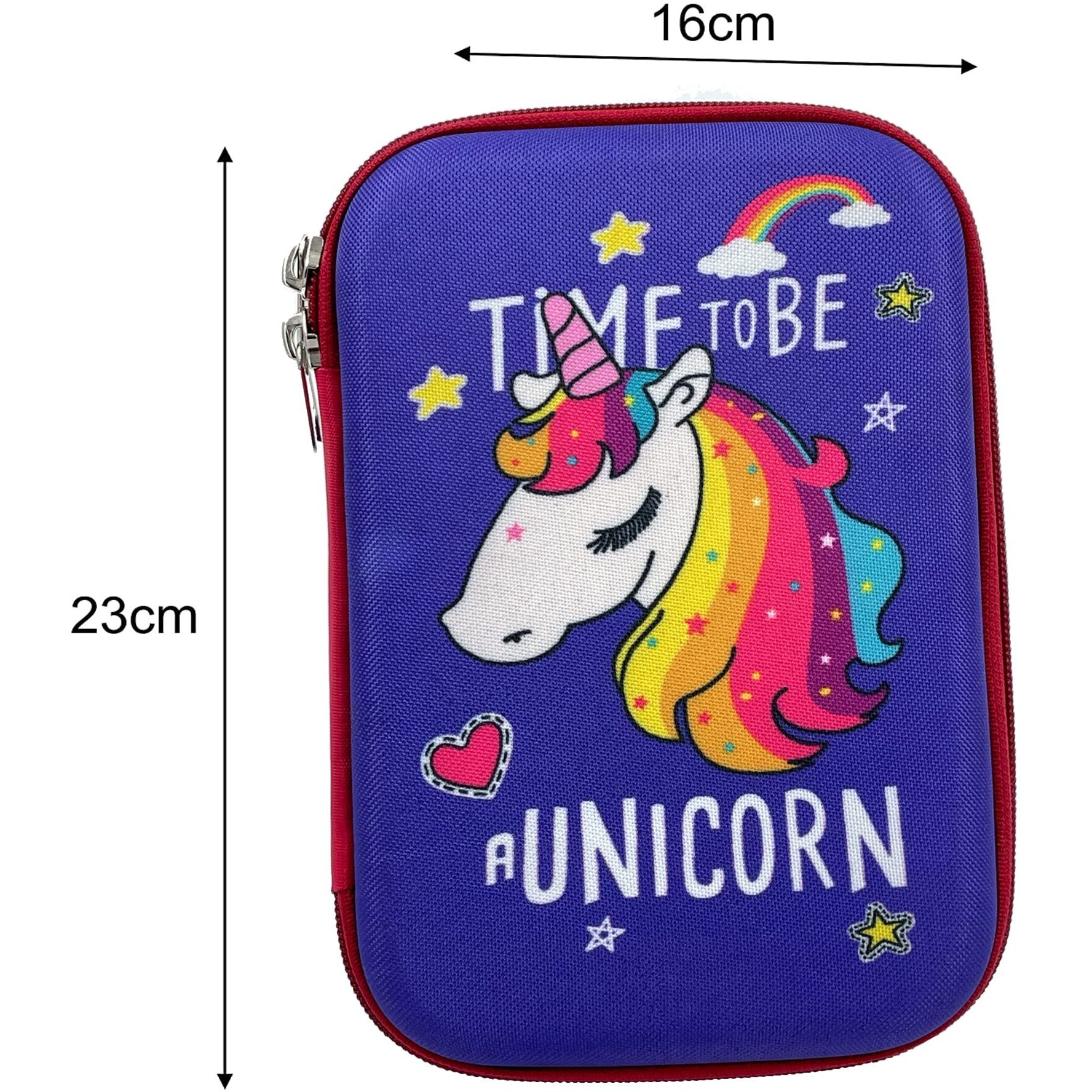 Ofixo A-Unicorn Eva Pencil Case For Kids - Pencil Pouch, New Kids Designer Pencil Pouch For Kids - Pencil Pouch For Kids