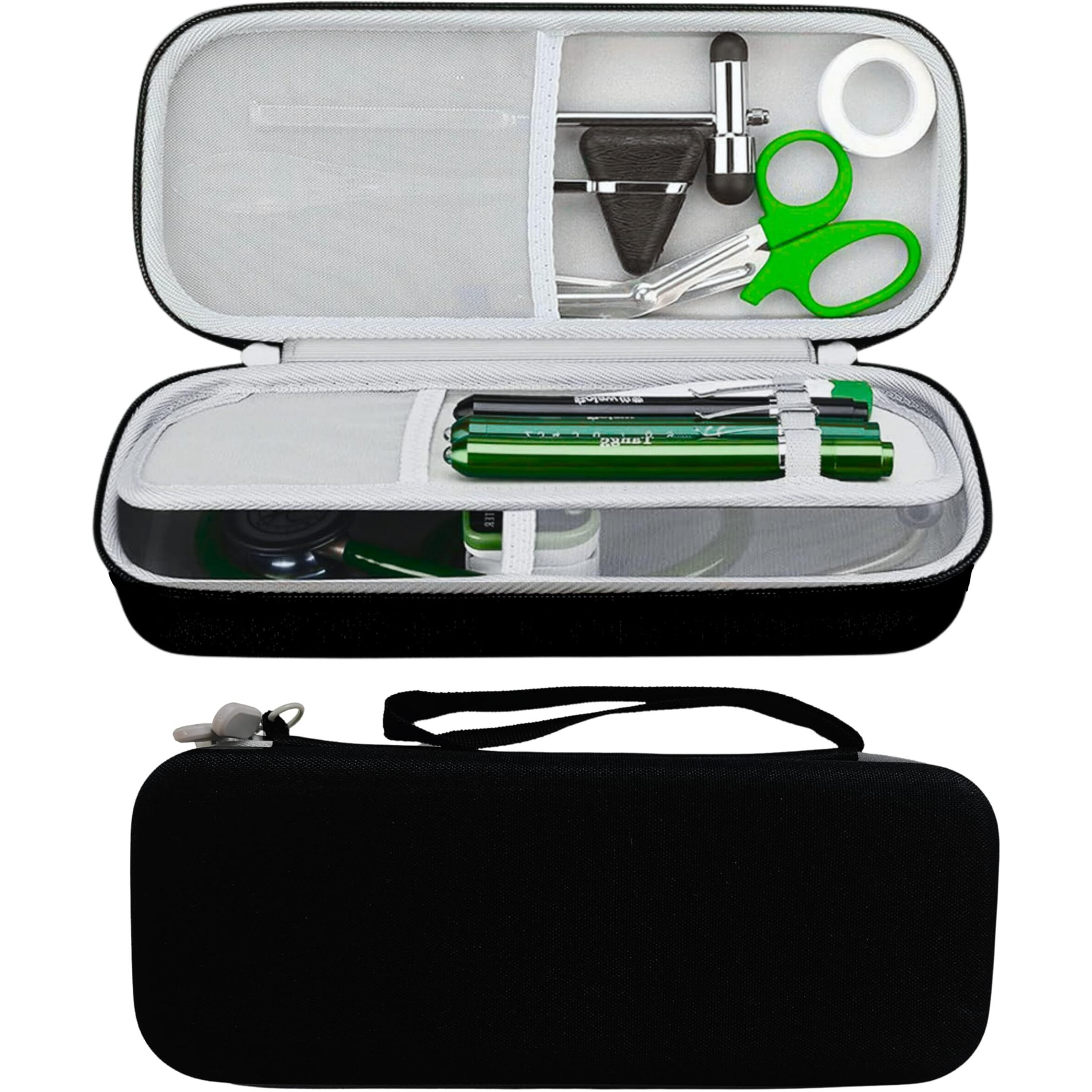 Ofixo Travel Carrying Classic Durable And Protective Stethoscope Case - Ideal For Doctors, Nurses And Medical Professionals & Cardiology, Master Cardiology, Electronic Models