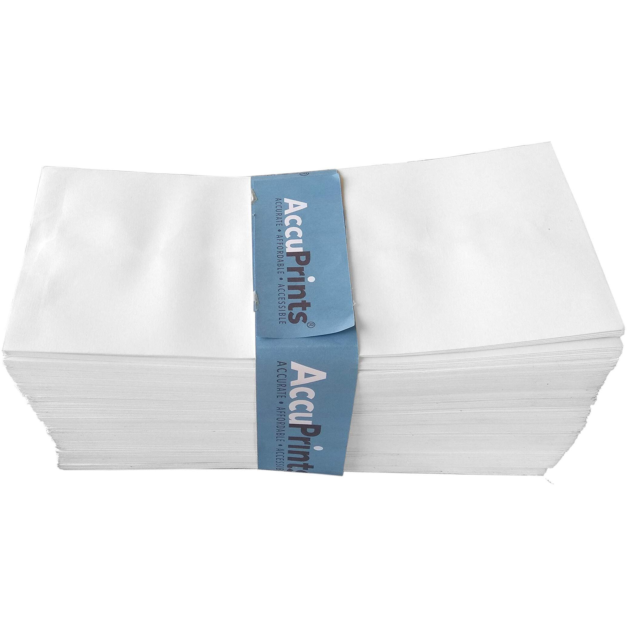 Accuprints White Cheque Size Paper Envelope,Thickness - 100 Gsm,Size 4.5 X 10 Inch,100 Pieces