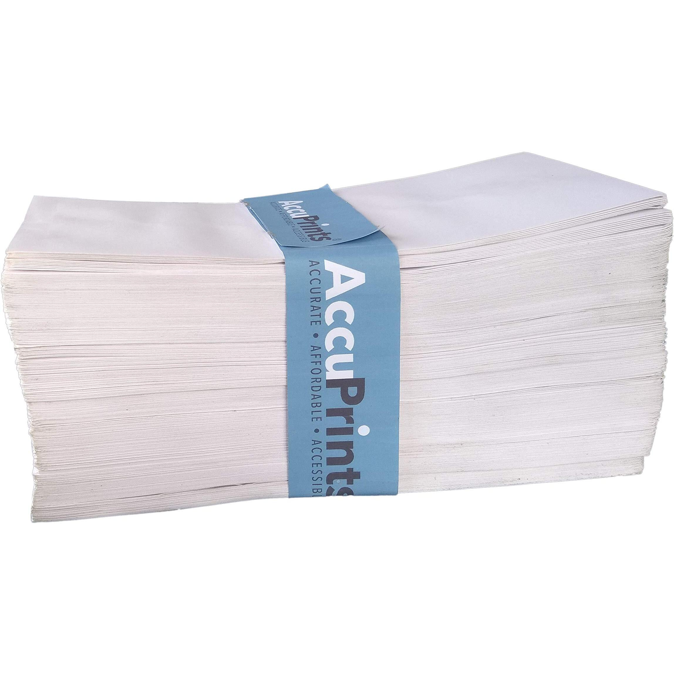 Accuprints White Cheque Size Paper Envelope,Thickness - 100 Gsm,Size 4.5 X 10 Inch,100 Pieces
