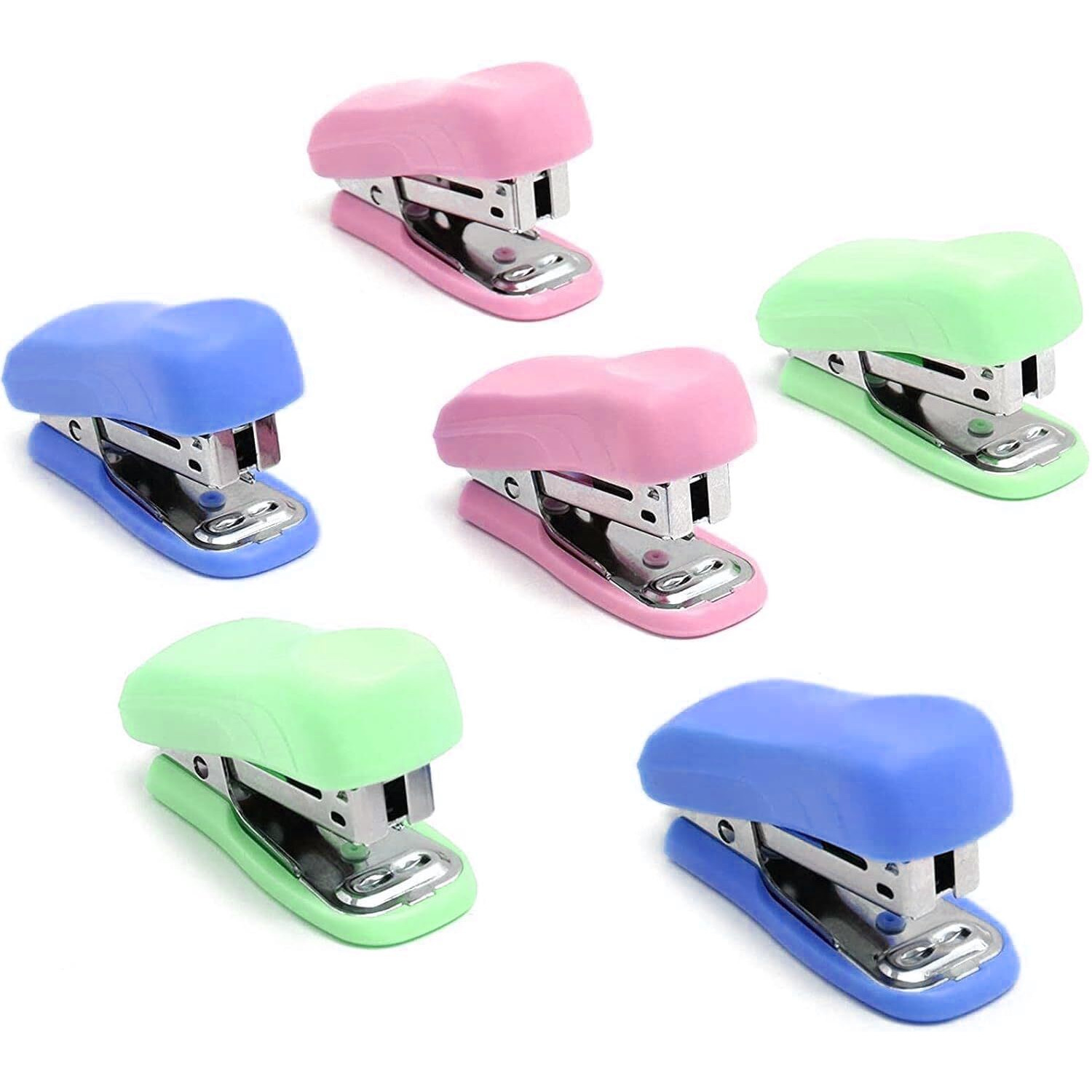 Accuprints Mini Staplers For Children For Art & Craft Activities & Portable Convenient Stapler Students For School Projects, Homework,Office Stapler, 15 Sheets At A Time, Pack Of 1 (A3P0)