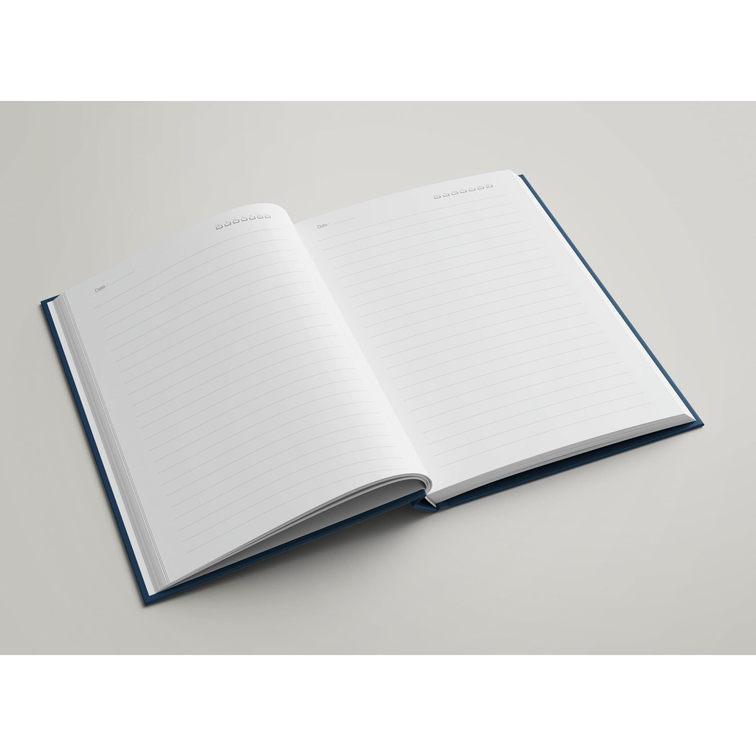 Accuprints 2025 Hard Bound Paper Notebook|Compact Size A5 (8.25 X 5.7)|200 Pages, 80 Gsm|Flat Opening Hardbound Diary Parent (Hardbound Adventure)