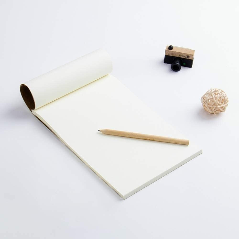 Accuprints Pack Of 2 Notepad,A5,Size 7.2 X 9.6 Inches,Blank|Travel Writing Notebook,Journal,Notepad,Sketchbook|For Students,Office -100 Pages (A5P0)