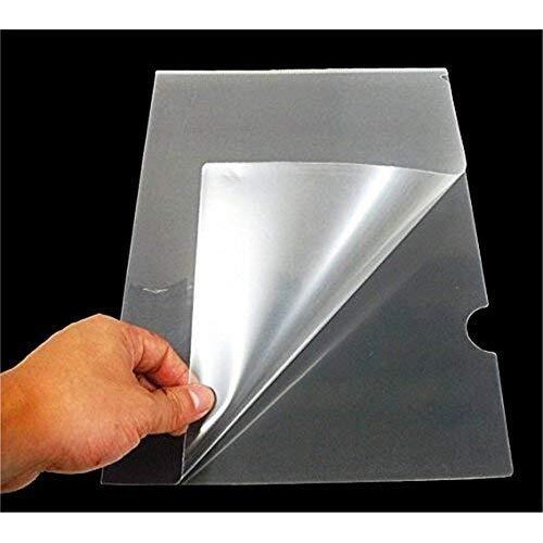 True-Ally L Folder File A4 Size (Pack Of 48) Transparent Clear Documents Holder Paper Holders Organizer
