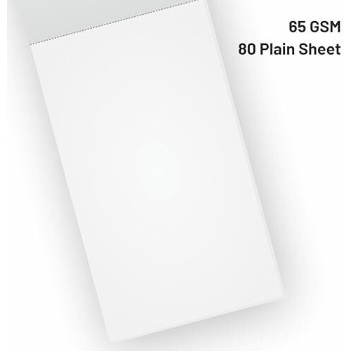 Anupam Camouflage Writing Pad 11X14Cm Plain Paper 65Gsm 80 Sheets Notepad, Micro Perforated Notebook With Strong Back Board For School, College, Office, Business (Size  0, Pack Of 6)