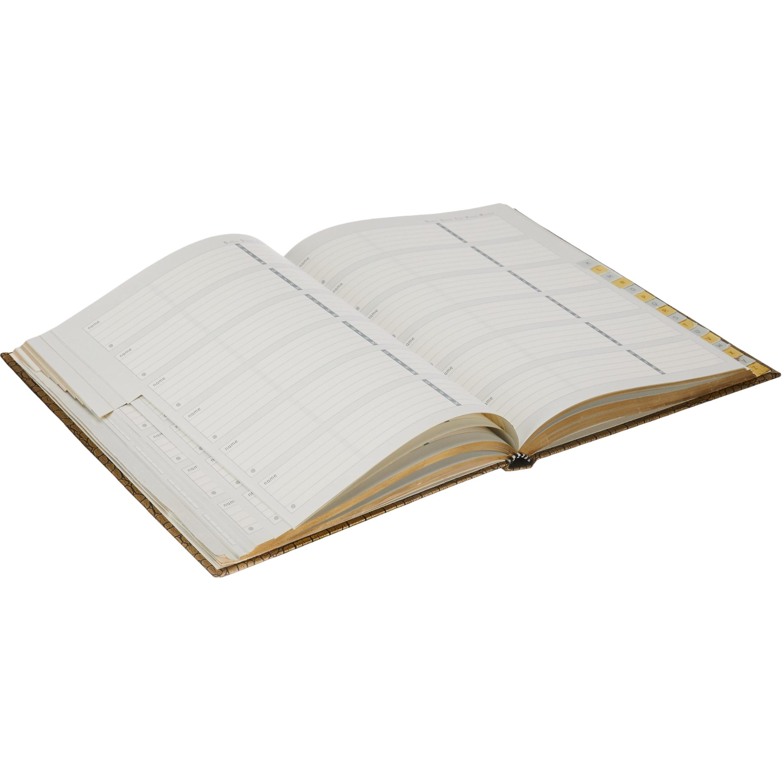 Anupam Address Book | 256 Pages | Hardcover Address Book With Alphabetical Tabs, Pocket & Change Of Address Labels Stunning Address Books