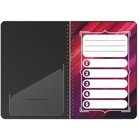 Anupam Eminent 1 Subject Notebook A5, 70 Gsm, 40 Sheets (80 Pages),College Ruled Spiral Subject Notebook For Work, School Supplies, Home & Office, Writing Journal | 14 Cm X 21 Cm (Pack Of 2)