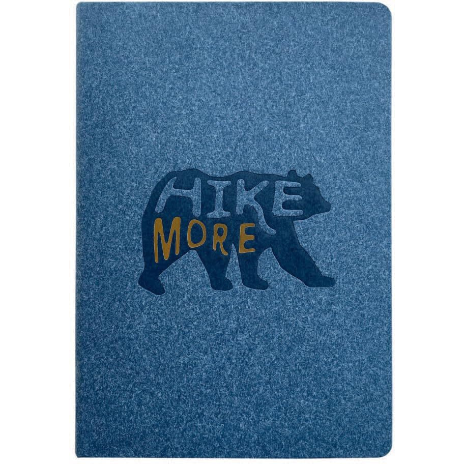 Anupam Natal A5 Ruled Journal Notebook 192 Pages 80Gsm Lined Notebook 100% Recycled Paper Cover With Gold Foiling Designer Titles Journal For Notes Taking & Writing In School And Office (Blue)