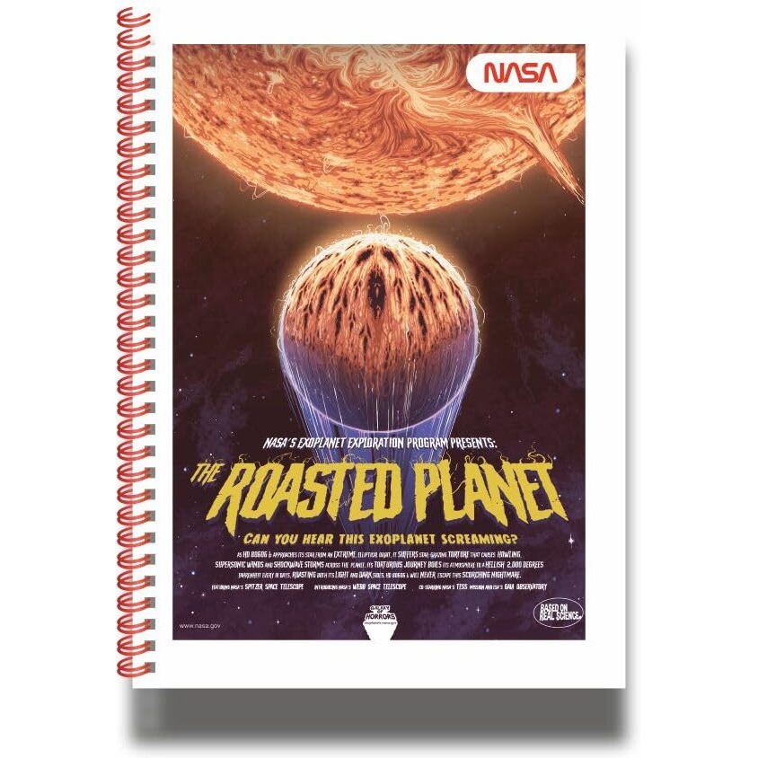 Anupam Nasa 1 Subject Notebook A4, 70 Gsm, 125 Sheets (250 Pages) College Ruled Spiral Subject Notebook For Work, School Supplies, Home & Office, Writing Journal (Pack Of 1)