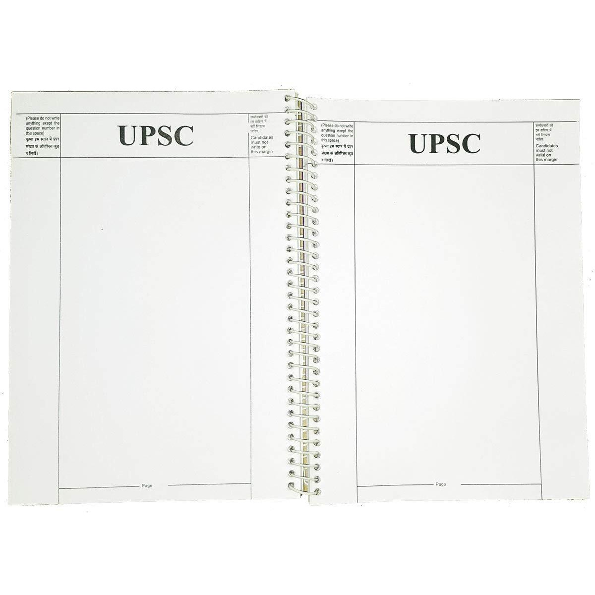 Amblitz Upsc Mains Blank Practice Answer Sheet (A4, 400 Page, Pack Of 2)