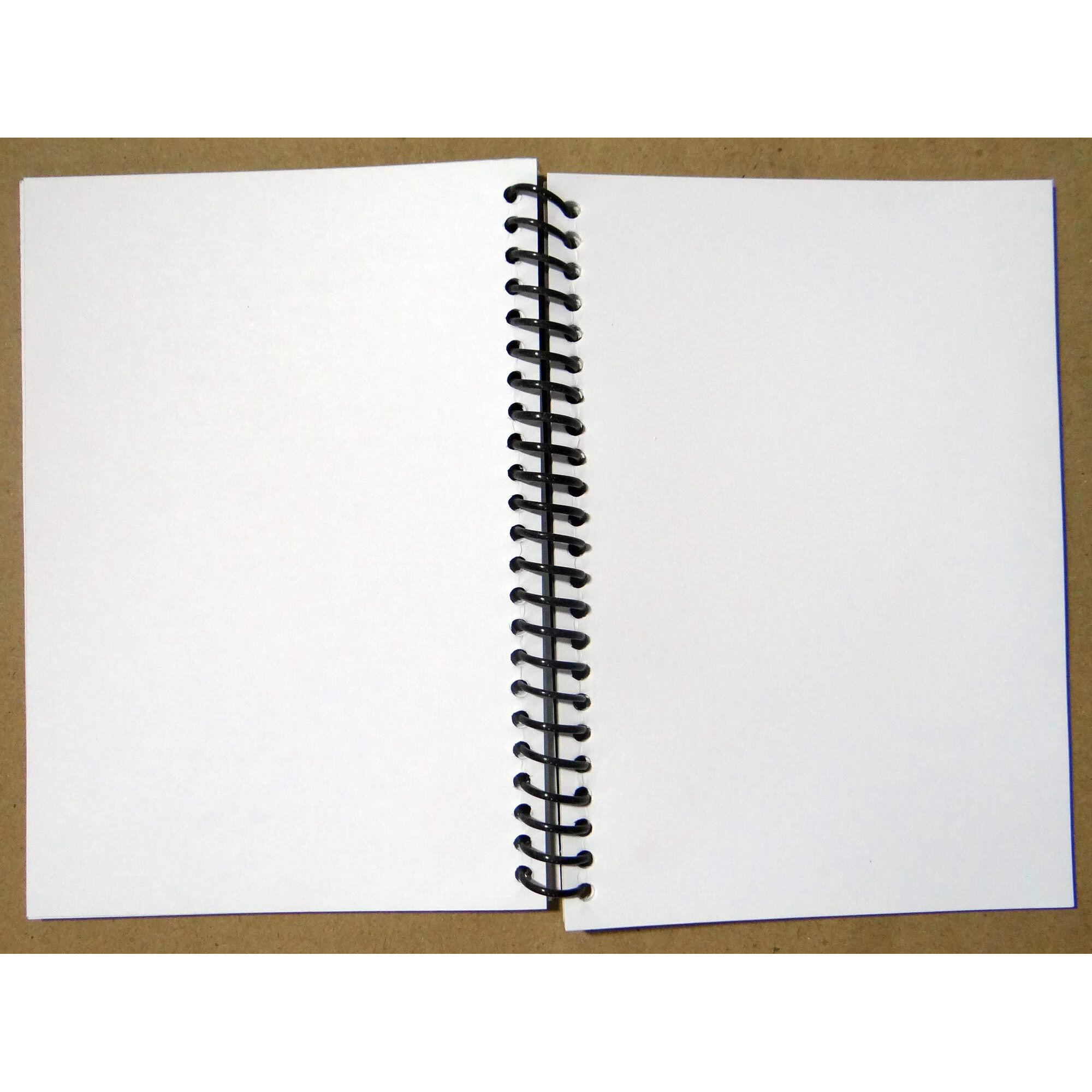 Amblitz A5 Spiral Notebook - Unruled- 200 Page - Pack Of 2