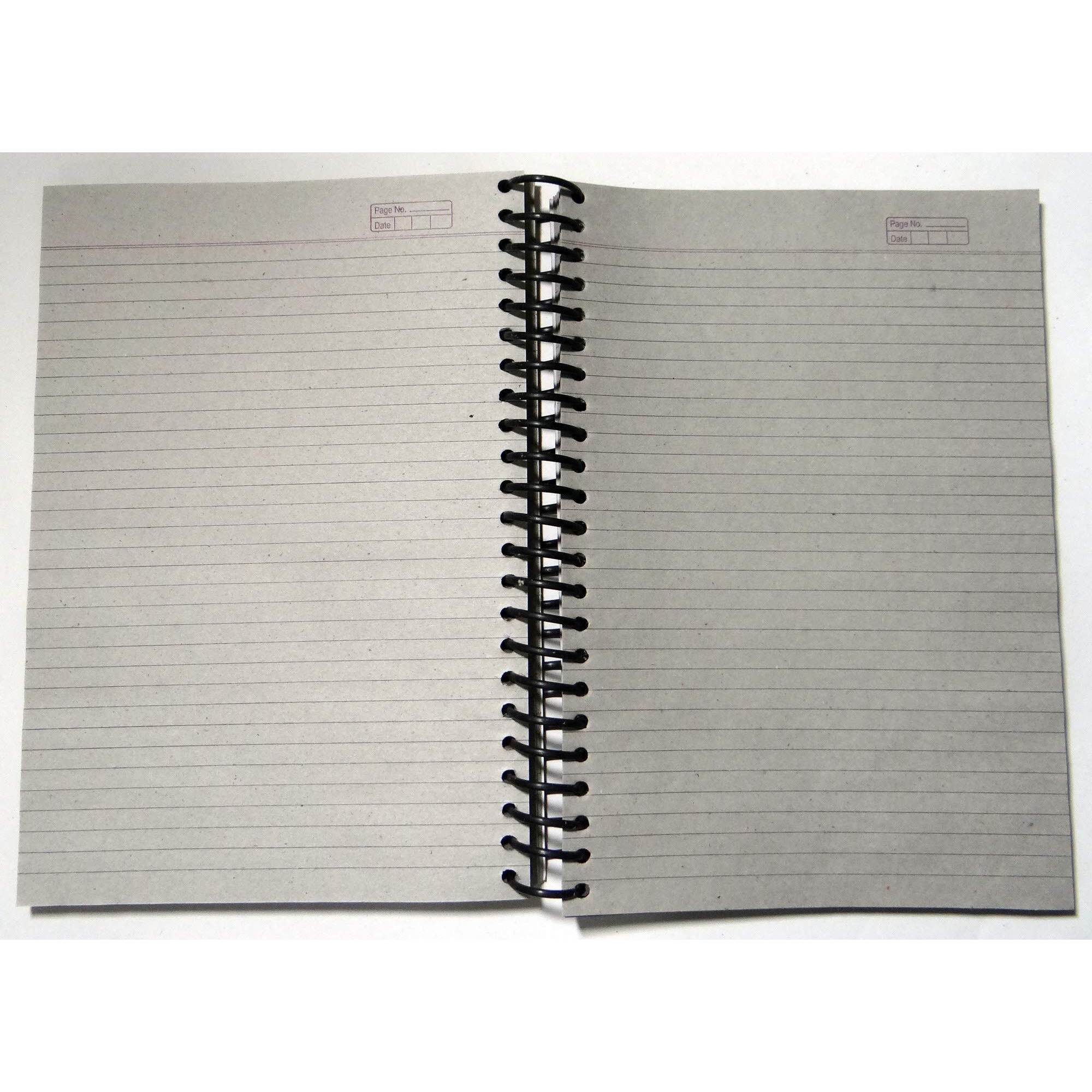 Amblitz Rough Spiral Notebook - 1000 Pages (Ruled, 205*290 Mm) Pack Of 2 Notebooks