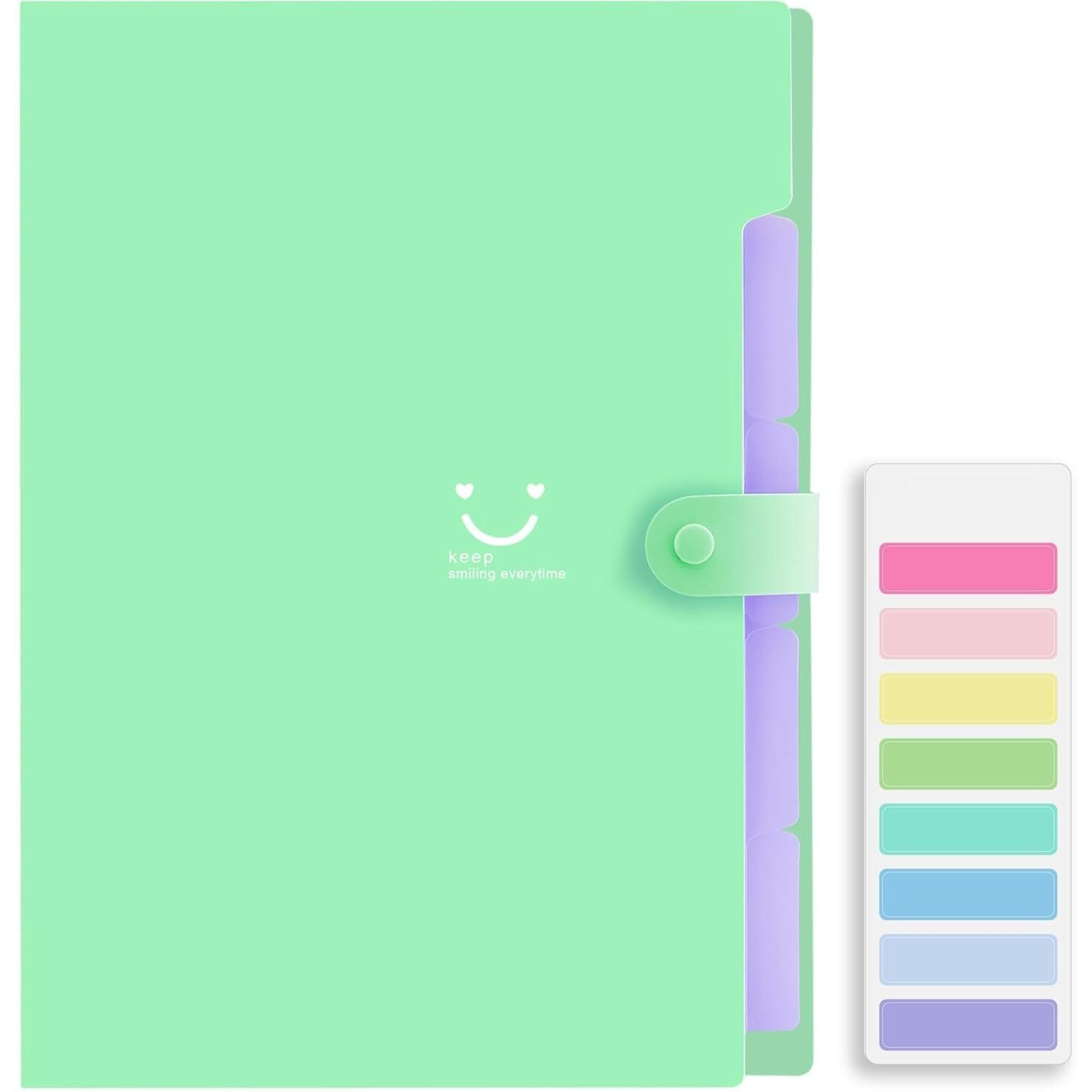 Corslet Expanding Folder 5-Pocket A4 & Letter Size Certificate Holder Bag  Portable Storage For School, Office & Home Supplies