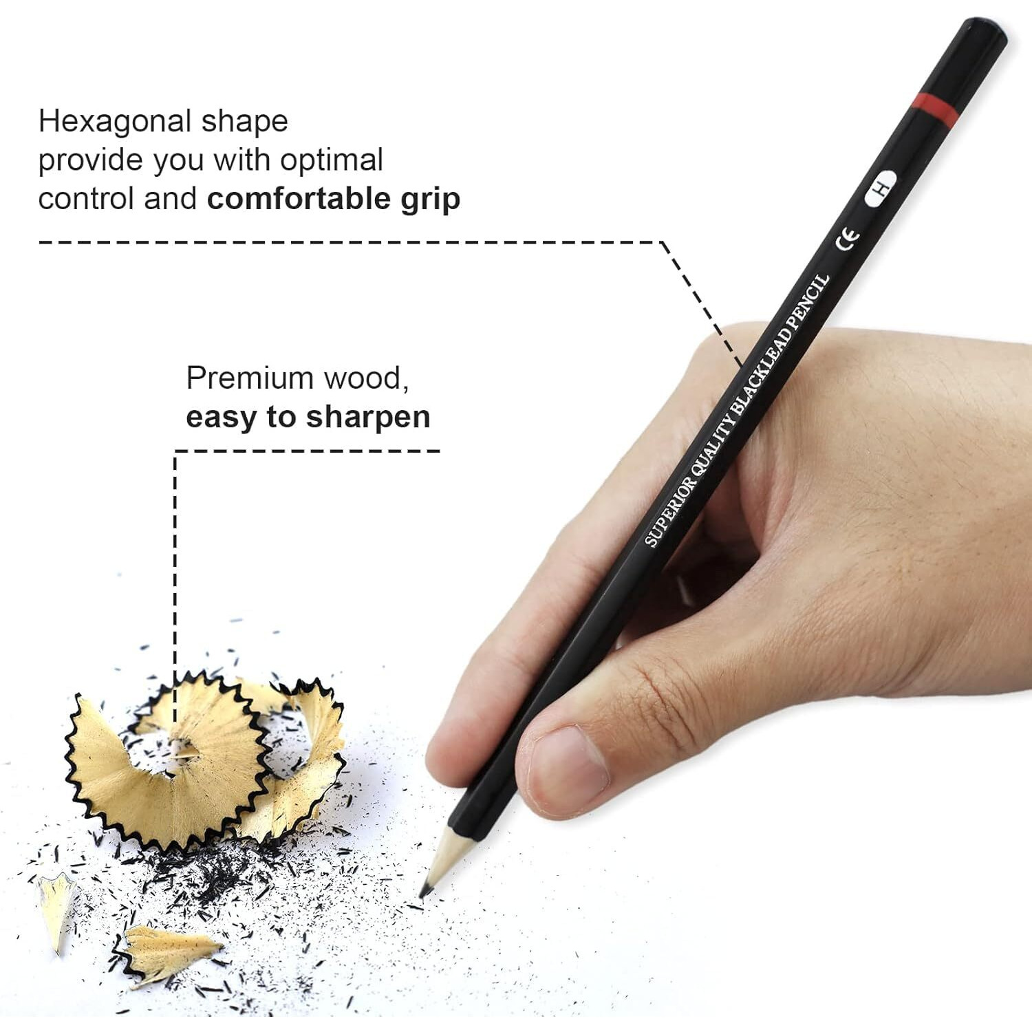 Corslet 97-Piece Professional Art Supplies Kit - 72 Vibrant Color Pencils Set | 24 Graphite Drawing Pencils For Artists With 2 Different Packs Of 12 Pc Sketching Kit Includes A5 Sketchbook