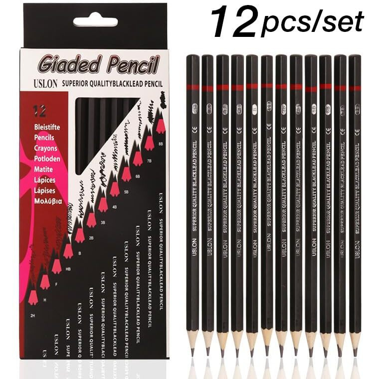 Corslet 48 Pcs Oil Colour Pencil Set Art Supplies Artist Colour Set Sketch Kit Drawing Colouring Set For Students Adults Artists Drawing Sketching Multi Coloured Pencil (Set Of 97 Pcs)