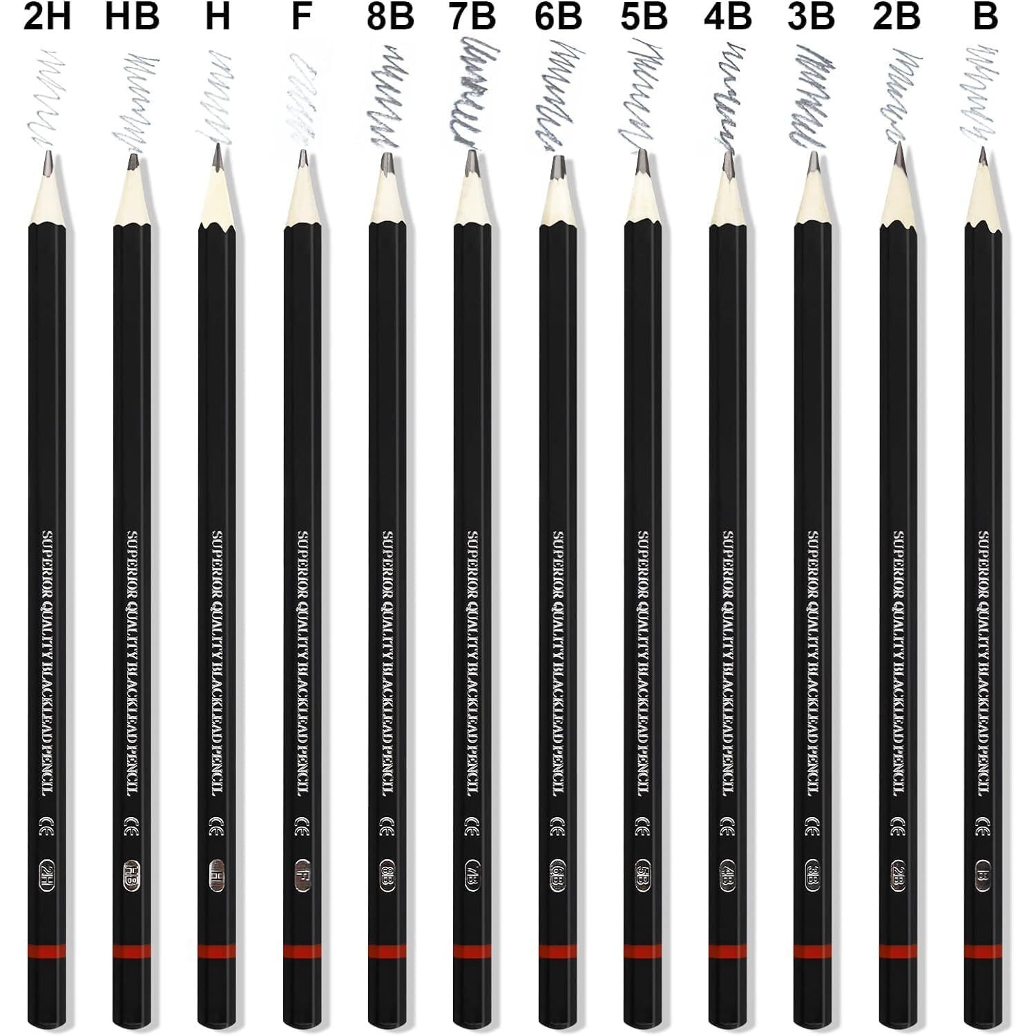 Corslet Set Of 85 Pcs - 72 Pcs Colour Pencil Set For Kids Pencil Colour & 12 Pcs Drawing Graphite Pencil Set Art Supplies For Artist Sketch Pencil Set For Artists With A5 Drawing Notebook Sketchbook