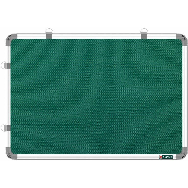 Yajnas 1.5X3 Feet Premium Material Green Designed Notice Board/Soft Board/Bulletin Board/Pin-Up Display Board For Study Room, Office, School & Home Use