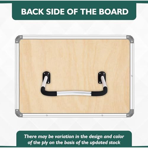 Yajnas Porcelain White Board Desktop 1.5X2 Feet Whiteboard With Stand | Desktop Whiteboard | Standing Whiteboard With Paper Clip For Study, Memo, Daily Reminders, School And Office