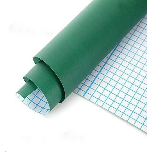 Yajnas Vinyl Green Chalkboard Wall Sticker 1.5 X 2 Feet | Removable Chalkboard With 5 Chalks, Self-Adhesive Waterproof Blackboard For Home, School, Office, Kitchen, Kids Room, Writable & Reusable