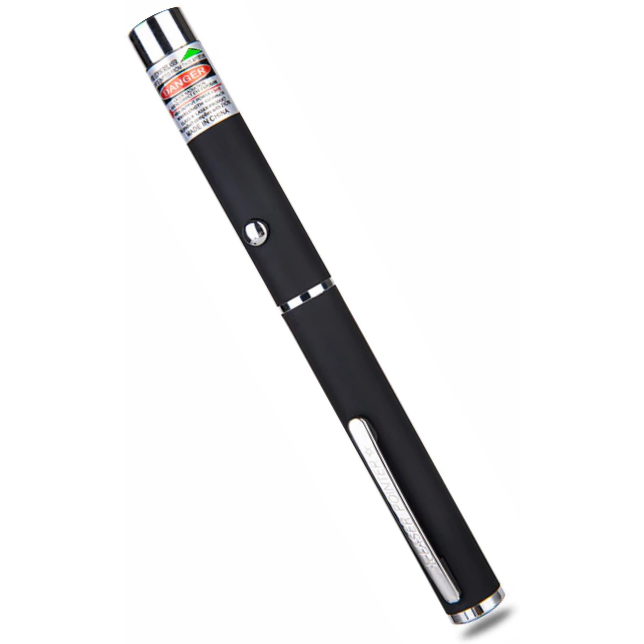 Yajnas Green Laser Presentation Pointer Party Pen With Disco Lights, Up To 2000 Meters Range, And 2 Aaa Cells (Battery Included)