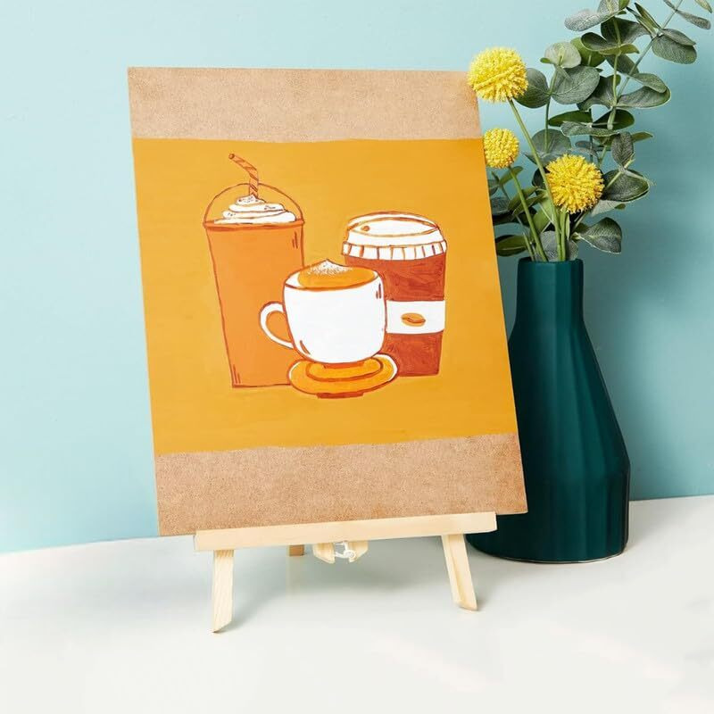 Eduway 16X24 Inch Mdf Board Wood Sheet For Mandala , Lippan, Resin Art & Craft, 4Mm Thick, Pack Of 2 - Premium Cardboard Material For Artists, Art And Craft Students - Hard Cutout In Small And Large Sizes (40X60 Cms)