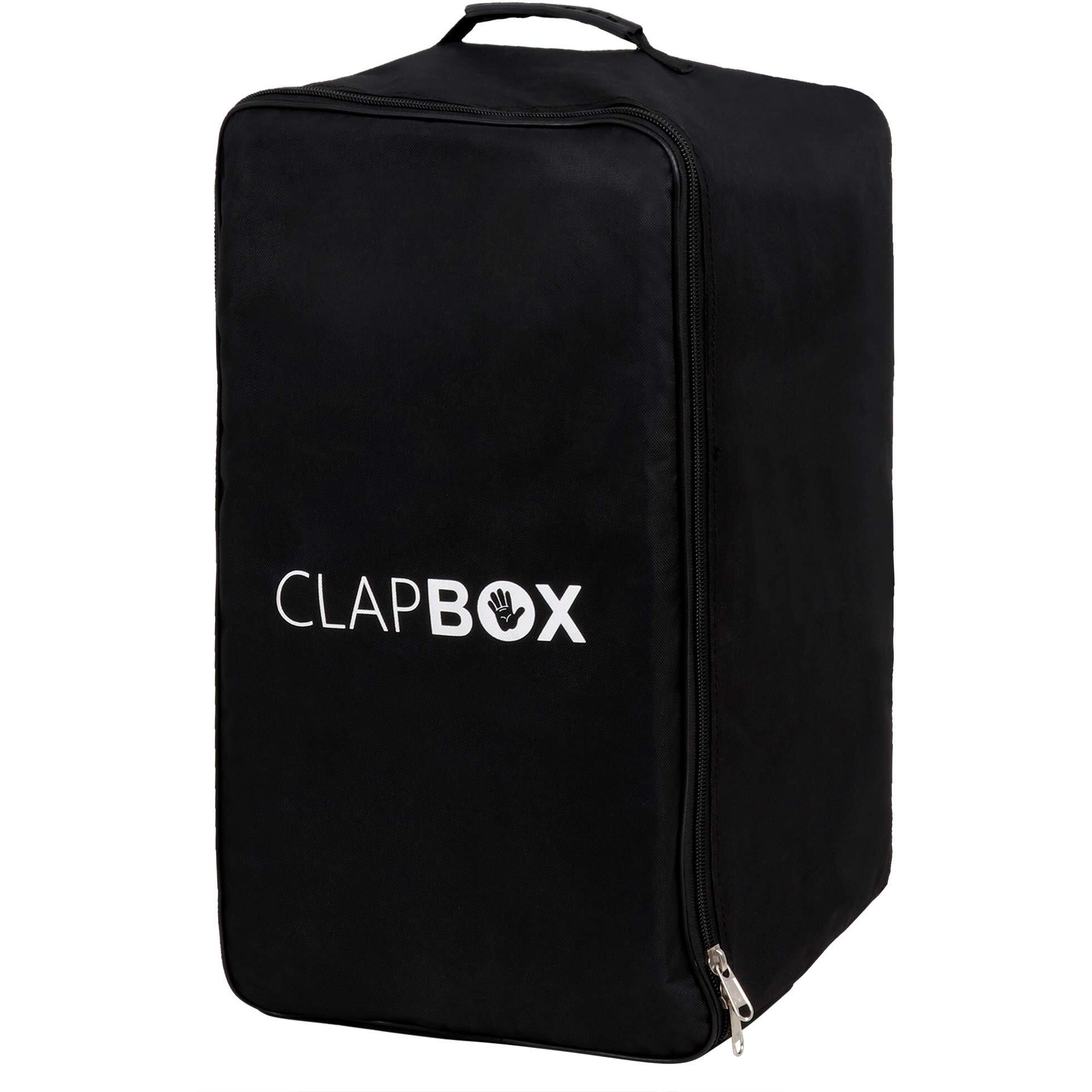 Clapbox Cajon Bag With Carry Handle, Shoulder Straps - Universal Size, Single Pocket (Black)