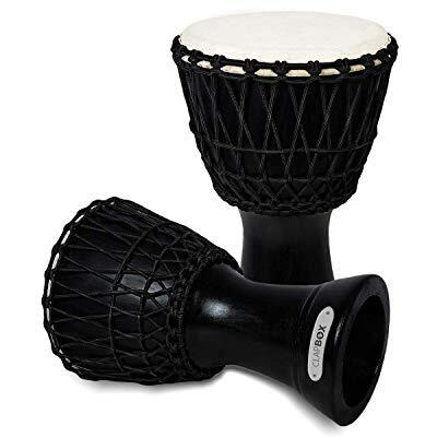 Clapbox Djembe - Mango Wood (10 Inches, Black)