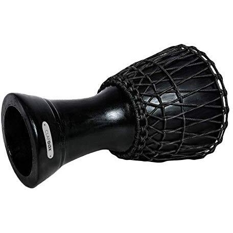 Clapbox Djembe - Mango Wood (12 Inches, Black)