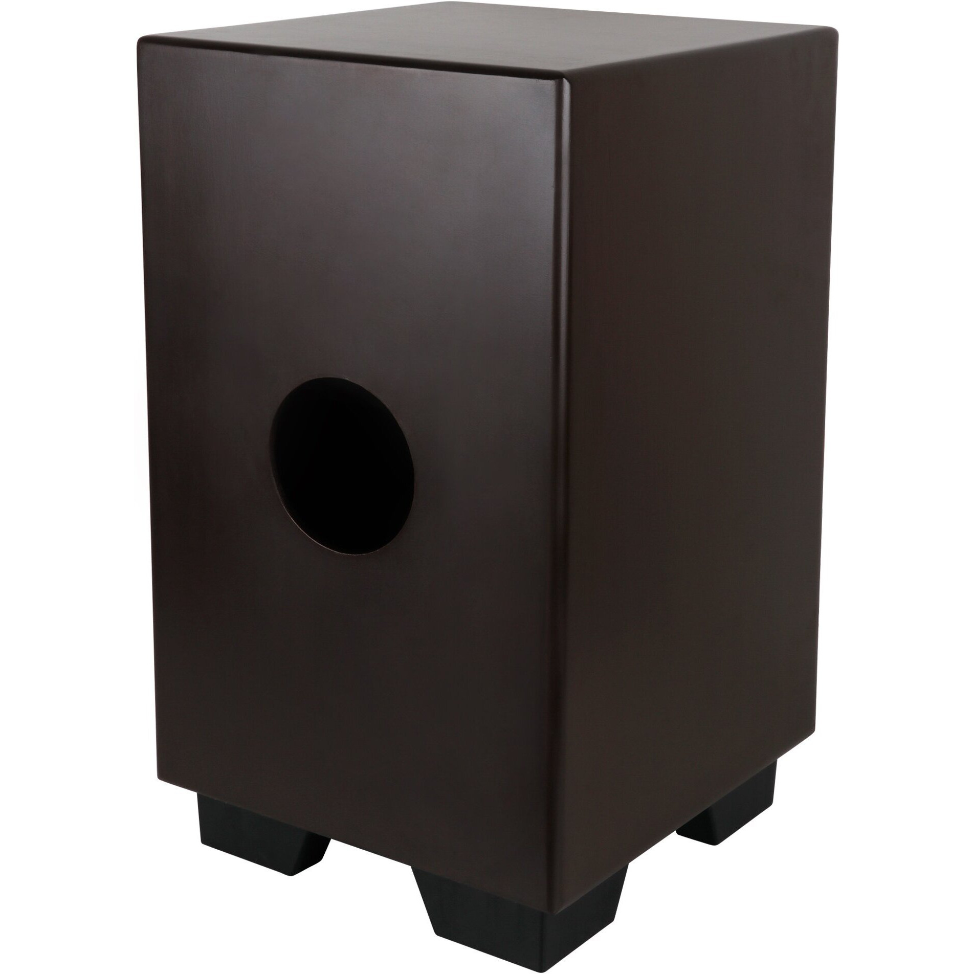 Clapbox Graphic Cajon -Brown, American Maple (H50 W30 L30) - 3 Internal Snares