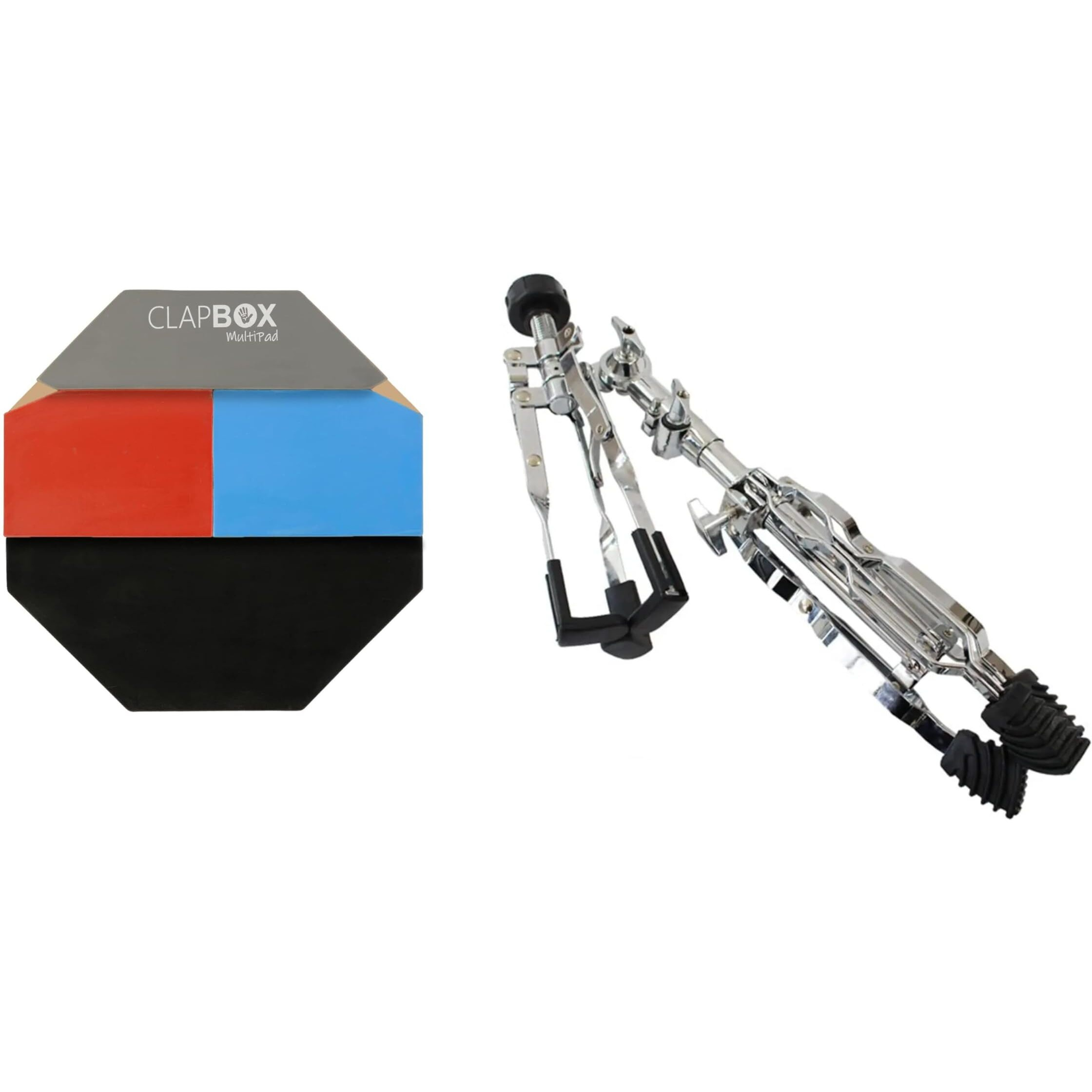 Clapbox Multipad Drum Practice Pad With Stand