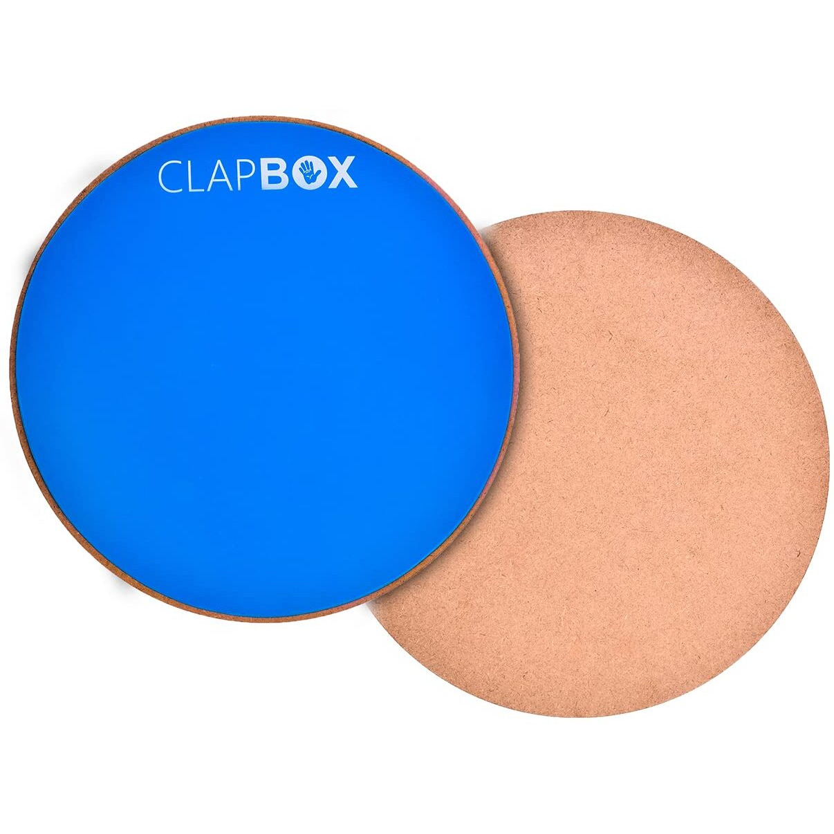 Clapbox Drum Practice Pad - 12 Inches, Blue, Cb-Ppd (Practice Pad Only)
