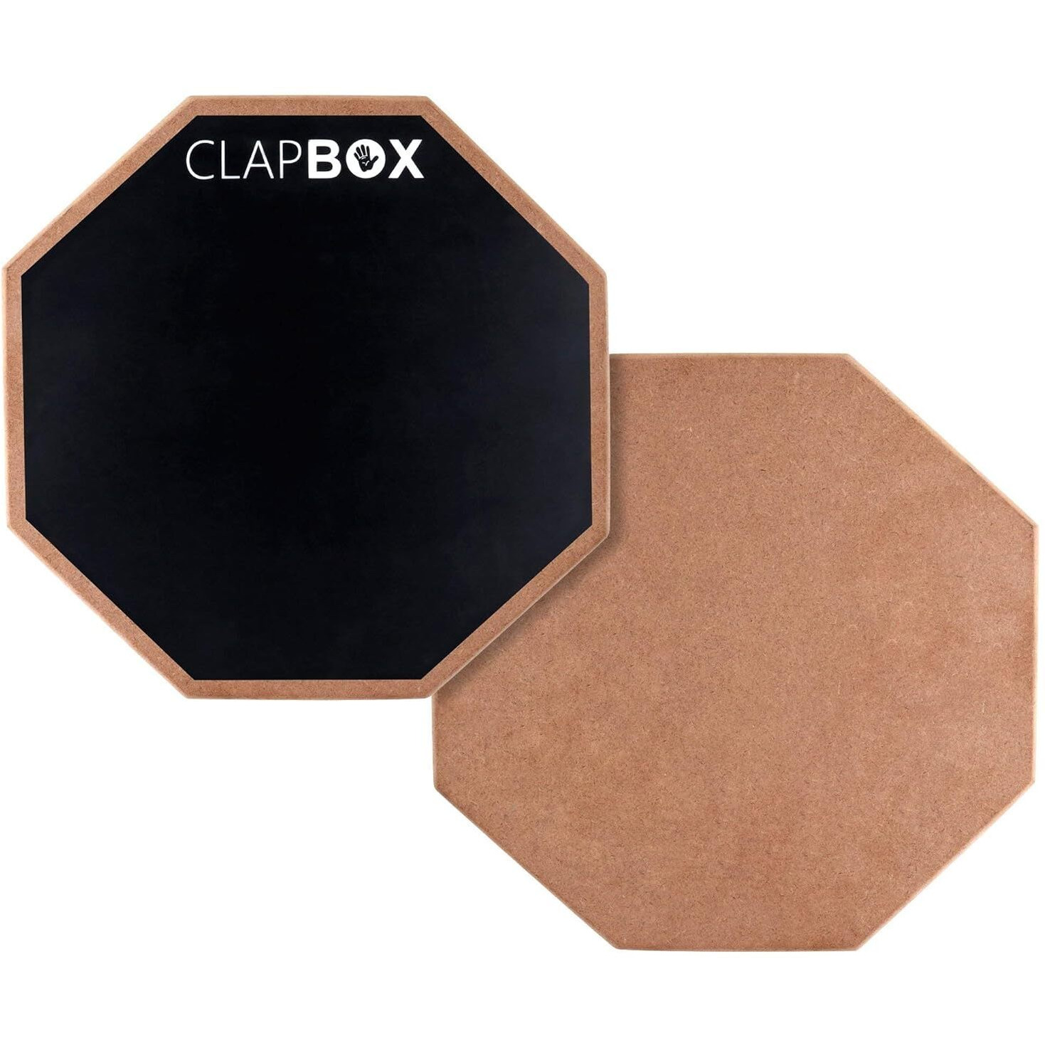 Clapbox Drum Practice Pad (12 Inches) With Stand