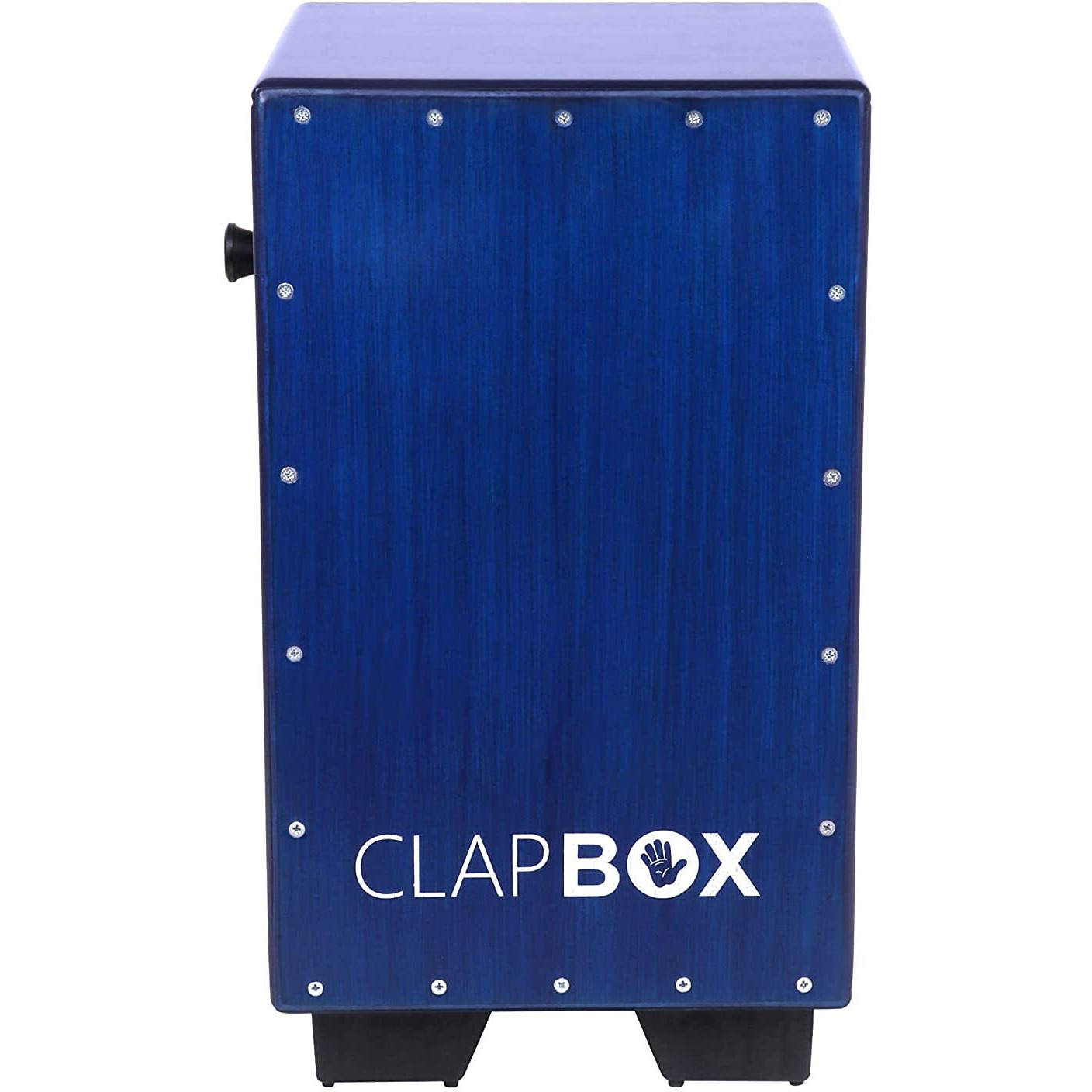 Clapbox Adjustable Snare Cajon Cb40 Blue With Bag, Birch Wood (H50 W30 L30) - 3 Internal Snare