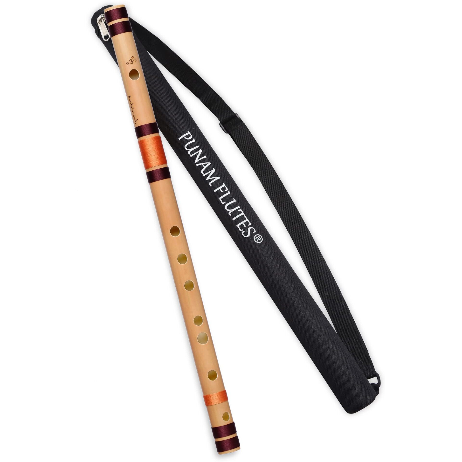 Punam Flutes C Natural Medium Left Hand Size 19.5 Inches