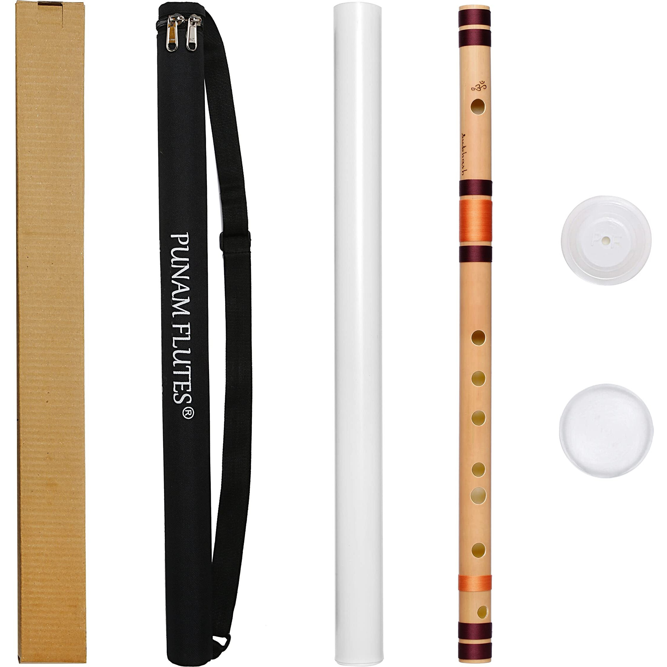 Punam Flutes C Sharp Medium Left Hand Size 18.5 Inches