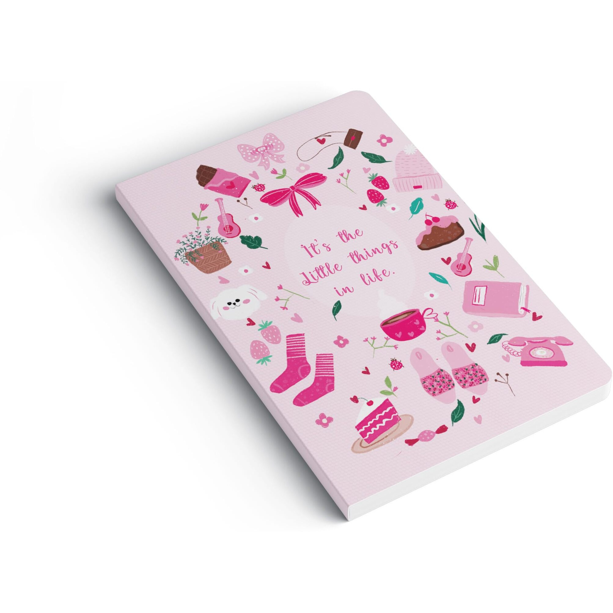 Factor Notes A5 Notebook Ruled | 90 Gsm | 160 Pages(Its The Little Things In Life)