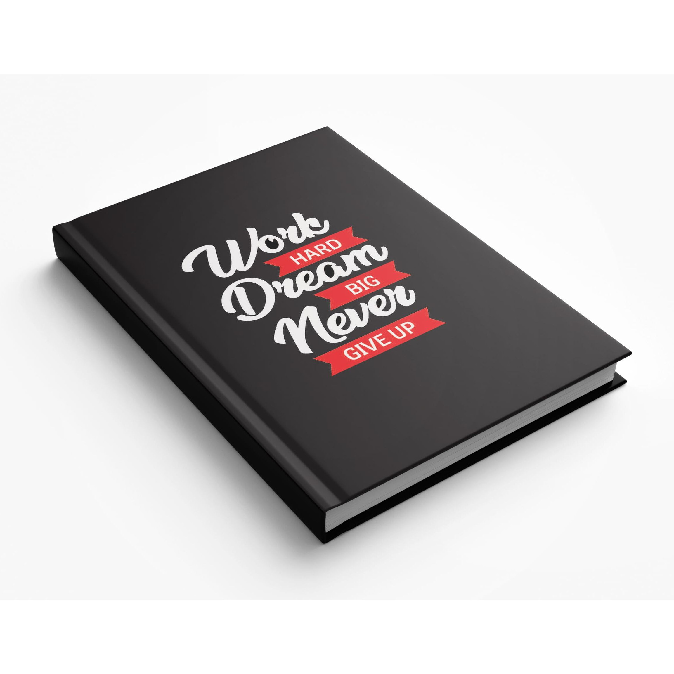 AccuPrints 2024 Hard Bound Paper Notebook|Compact Size A5 (8.25 x 5.7)|200 Pages, 80 gsm|Flat Opening Hardbound Work diary-01